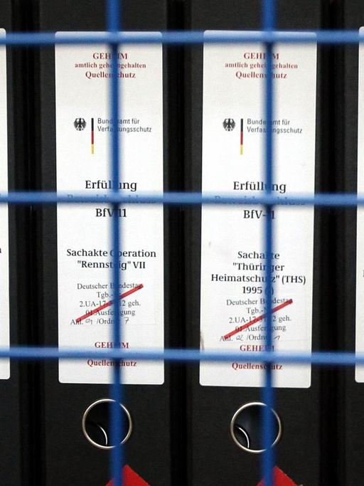 Akten für ersten NSU-Untersuchungsausschuss Bundestag 2012-2013