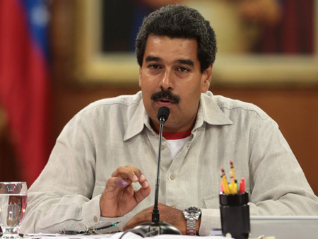 Der Nachfolger von Hugo Chavez, Nicolas Maduro