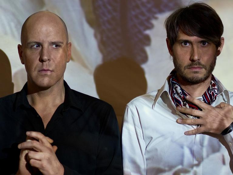 Zu sehen ist das Gemeinschaftsprojekt am 07. Juli 2014 im Haus der Berliner Festspiele beim Festival "Foreign Affairs".