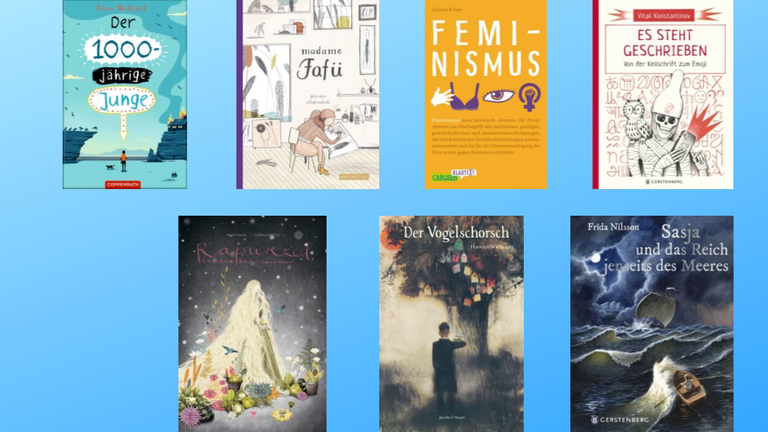 Buchcover der besten 7 im Monat August Buchcover der besten 7 im Monat August