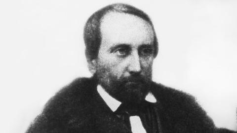 Der Schriftsteller und Politiker Gottfried Kinkel (1815 - 1882)