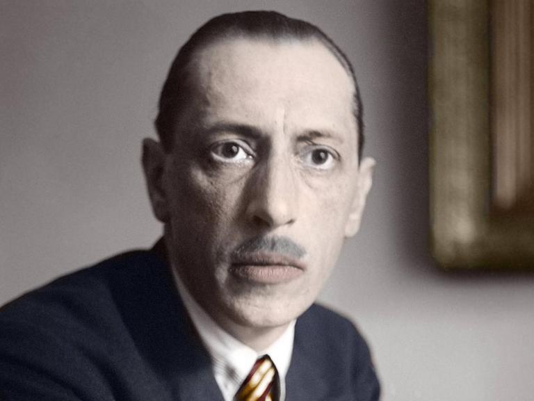 Igor Strawinsky um 1930, zur Entstehungszeit der "Psalmensinfonie"
