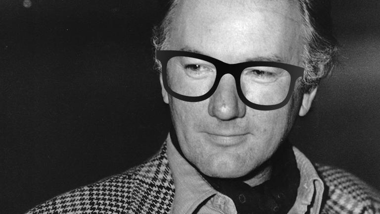 Thomas Bernhard mit Hipster-Brille (Fotomontage) Thomas Bernhard mit Hipster-Brille (Fotomontage)