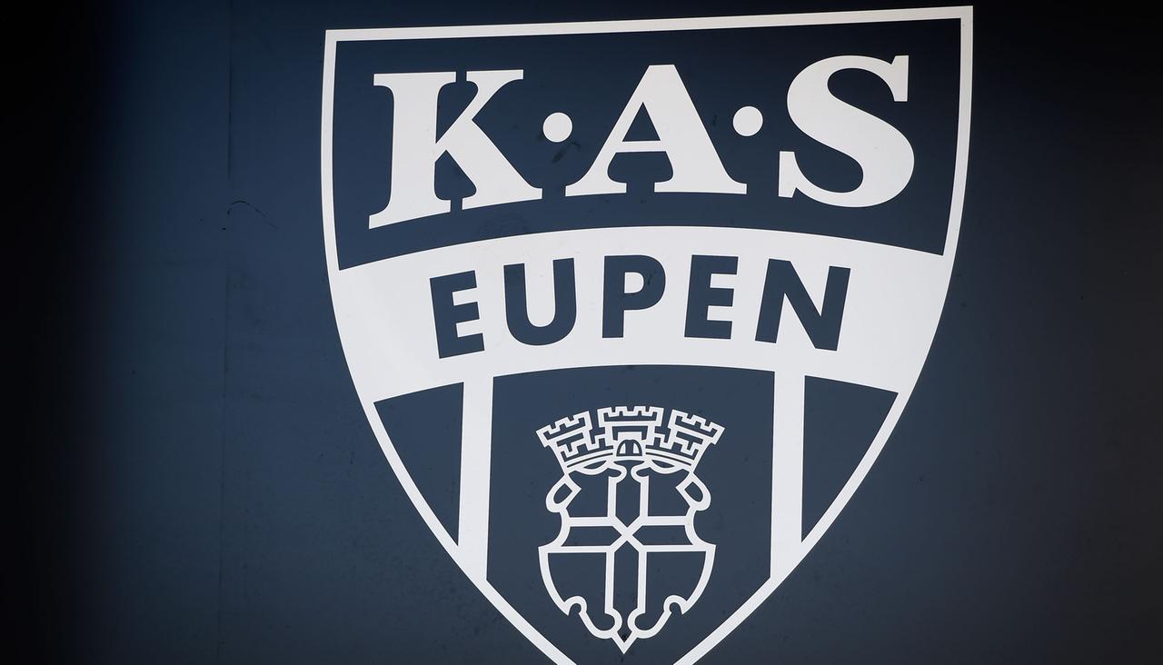 Das logo des Fußballvereins KAS Eupen in Belgien. Das logo des Fußballvereins KAS Eupen in Belgien.