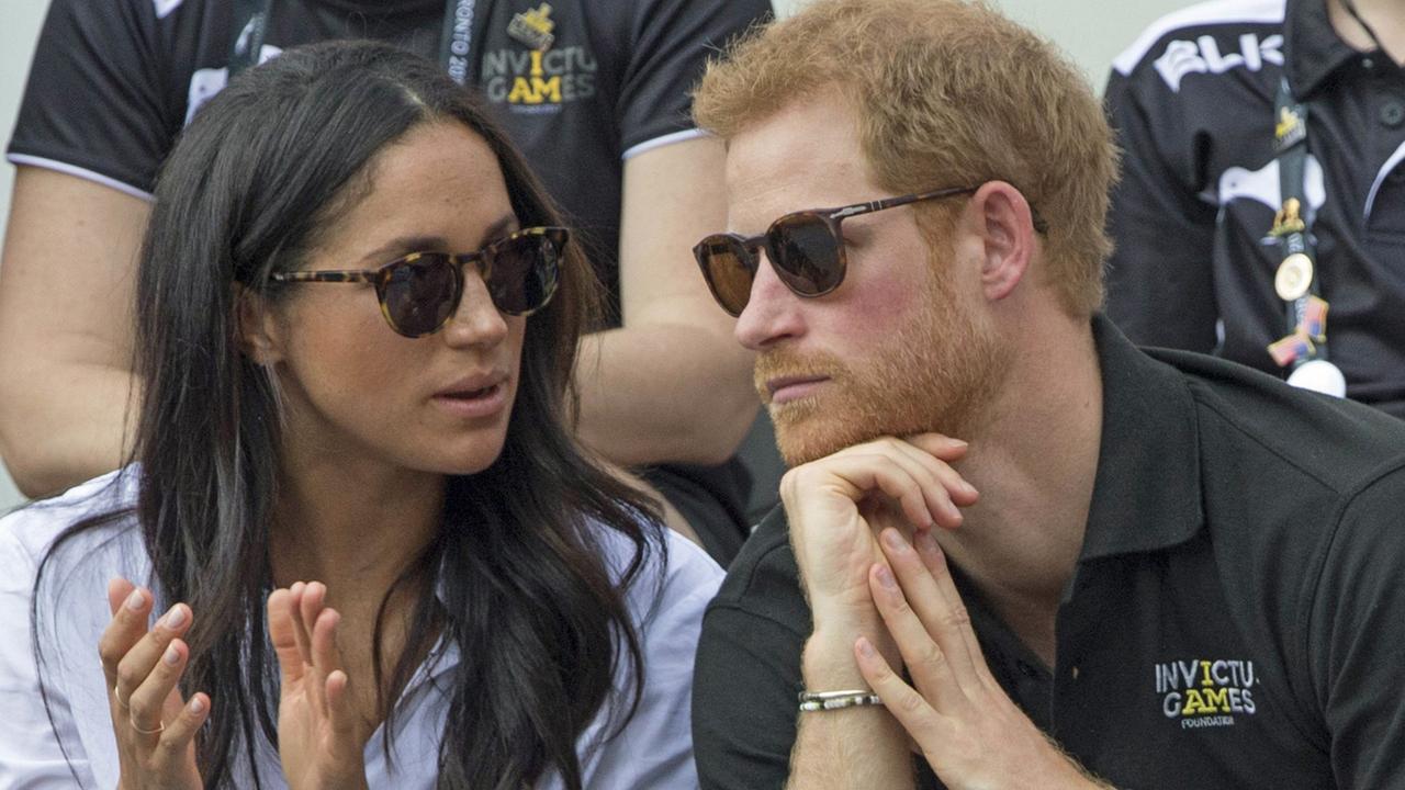 Die US-Schauspielerin Meghan Markle und der britische Prinz Harry bei den Invictus Games Toronto 2017 Die US-Schauspielerin Meghan Markle und der britische Prinz Harry bei den Invictus Games Toronto 2017
