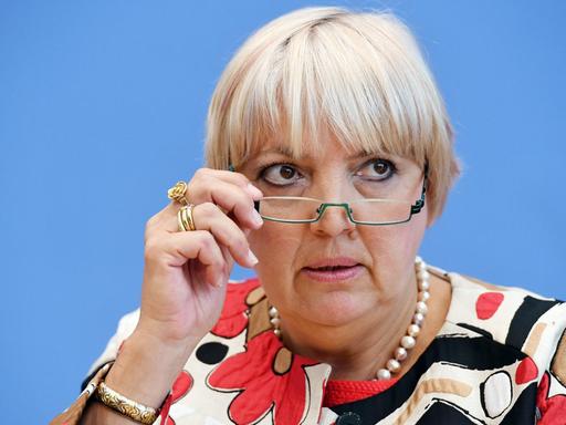 Die Grünen-Politikerin und Bundestagsvizepräsidentin Claudia Roth