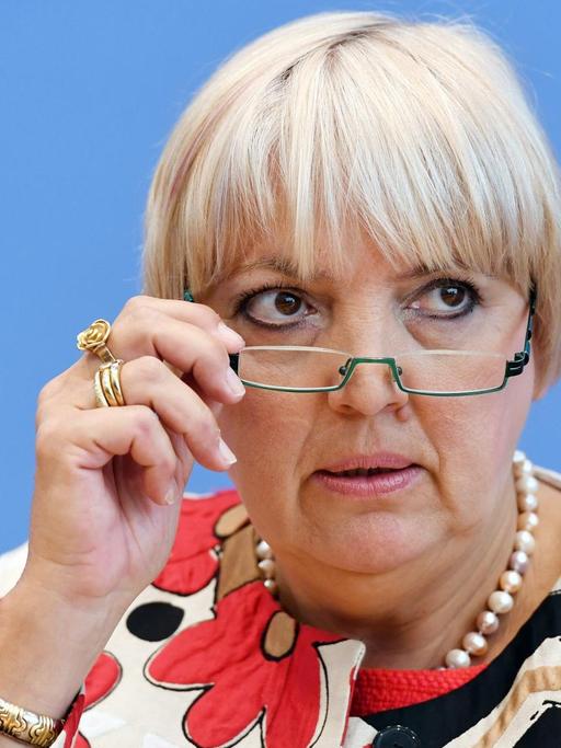 Die Grünen-Politikerin und Bundestagsvizepräsidentin Claudia Roth