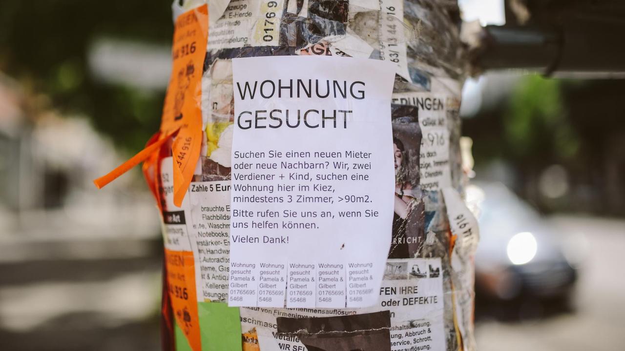 Eine Suchanzeige "Wohnung gesucht" Eine Suchanzeige "Wohnung gesucht"