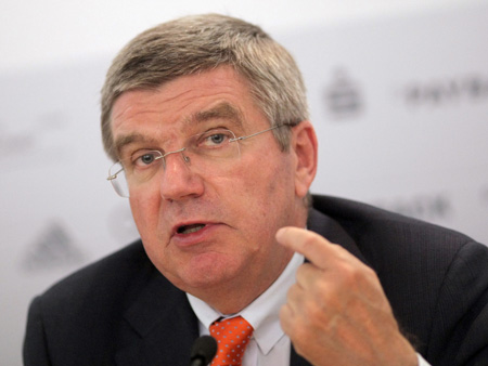 Der Präsident des Deutschen Olympischen Sportbundes (DOSB), Thomas Bach Der Präsident des Deutschen Olympischen Sportbundes (DOSB), Thomas Bach