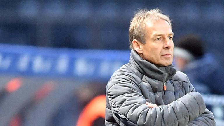 Jürgen Klinsmann in seiner Zeit als Trainer von Hertha BSC Jürgen Klinsmann in seiner Zeit als Trainer von Hertha BSC