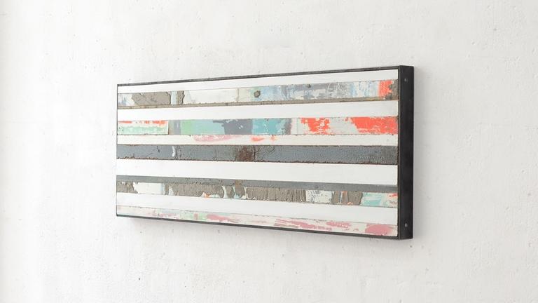 Das ersteigerte Werk von Bram Braam mit dem Titel "Fragmented reality". Das ersteigerte Werk von Bram Braam mit dem Titel "Fragmented reality".