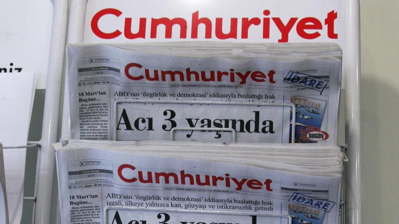 Türkische Zeitung Cumhuriyet Türkische Zeitung Cumhuriyet