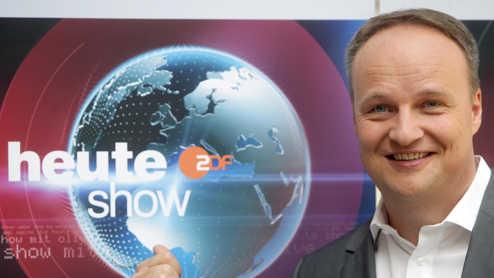 Oliver Welke, Moderator der Satiresendung "heute-show" im ZDF Oliver Welke, Moderator der Satiresendung "heute-show" im ZDF