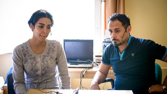 Razan Skeif und Wael Sabia