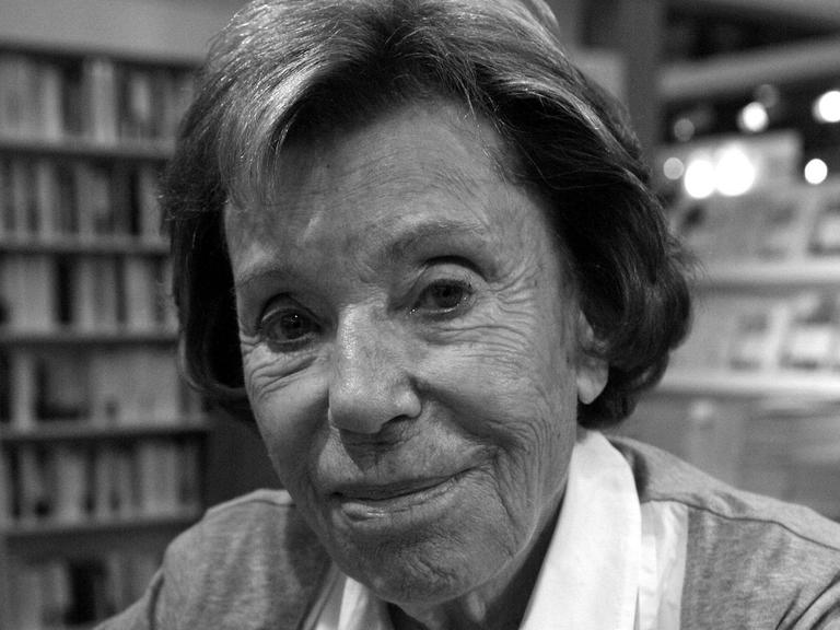 Benoite Groult im Jahr 2009 in Paris.