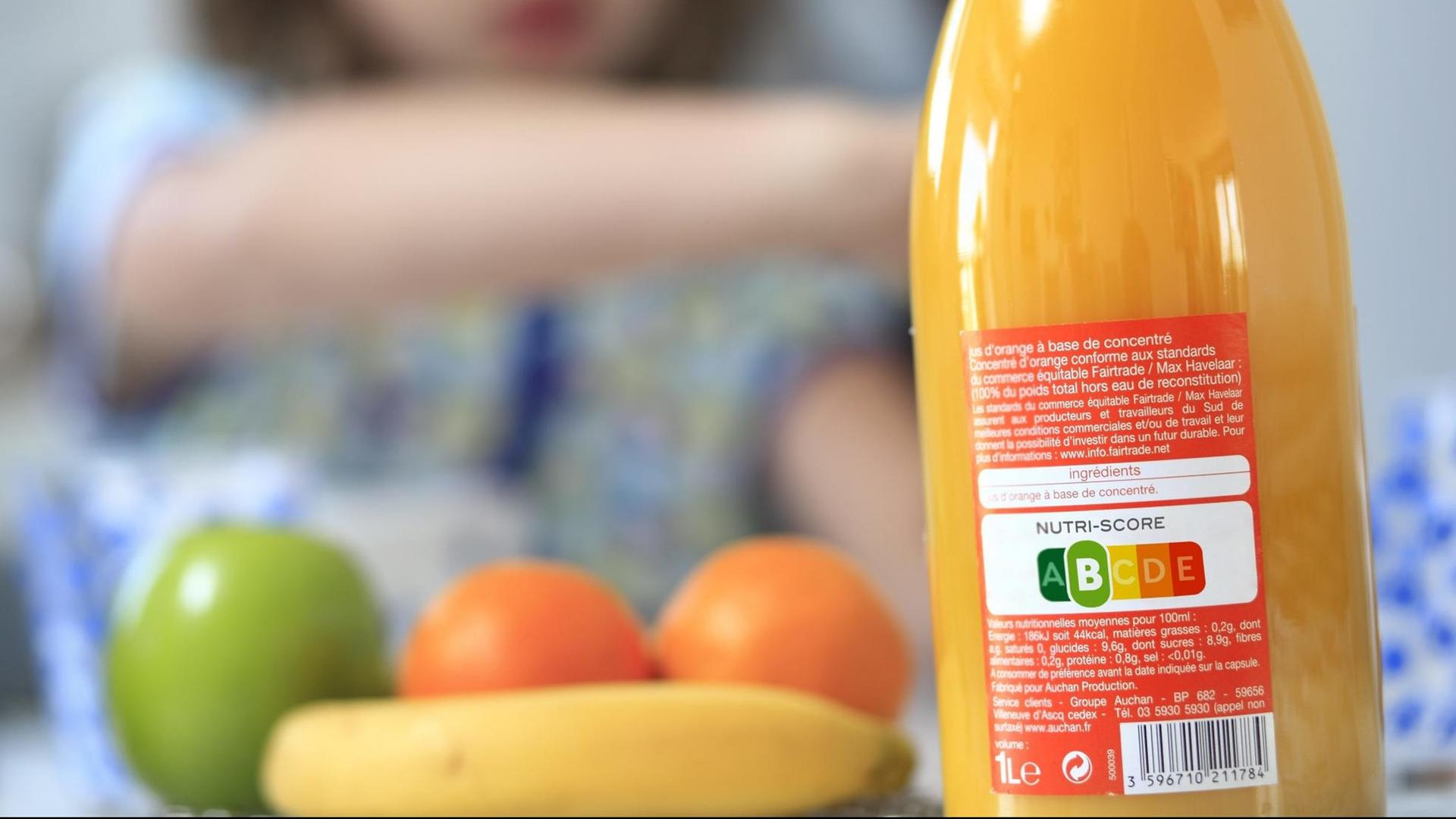 Der Nutri-Score informiert mit verschiedenen Farbflächen über die Inhaltsstoffe Der Nutri-Score informiert mit verschiedenen Farbflächen über die Inhaltsstoffe