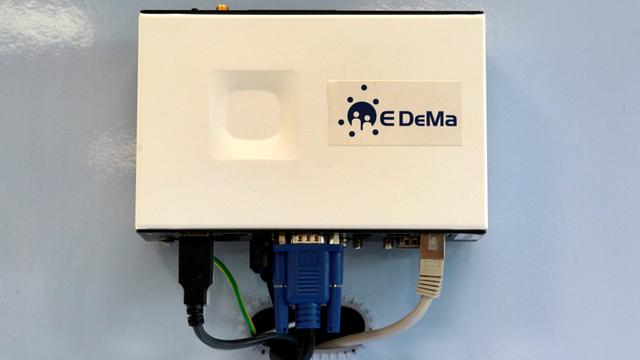 Ein sogenannter Smart Meter - ein Kleincomputer, der Informationen über Strom-, Wasser- und Gasverbrauch sammelt.