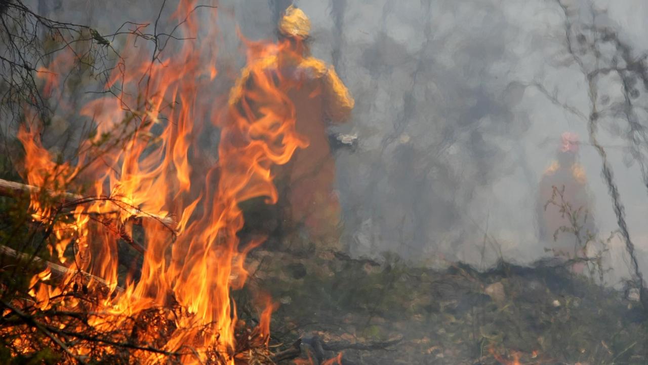 Buschfeuer bedrohen in Australien immer wieder Orte und Städte