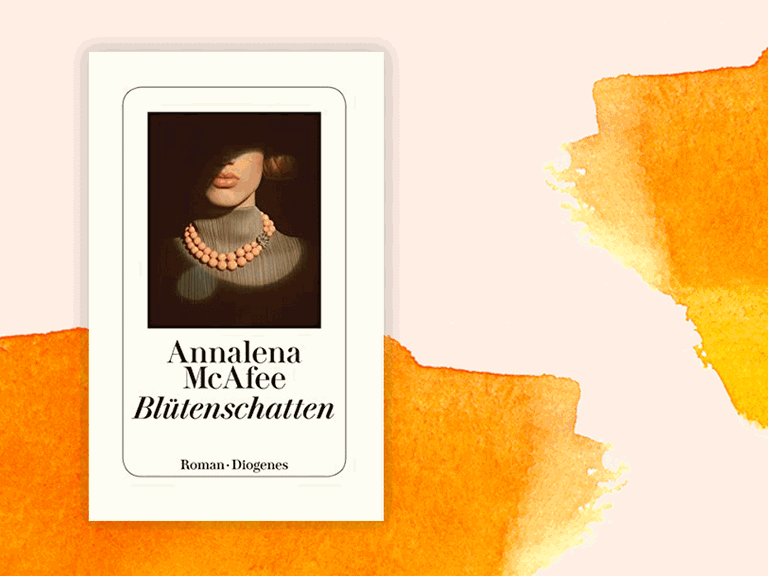 Cover des Romans "Blütenschatten" von Annalena McAfee.