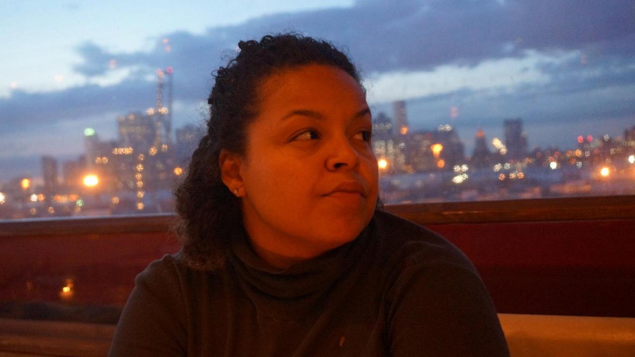 Bianca Cunningham, Mitglied bei den Demokratischen Sozialisten Amerikas Bianca Cunningham, Mitglied bei den Demokratischen Sozialisten Amerikas