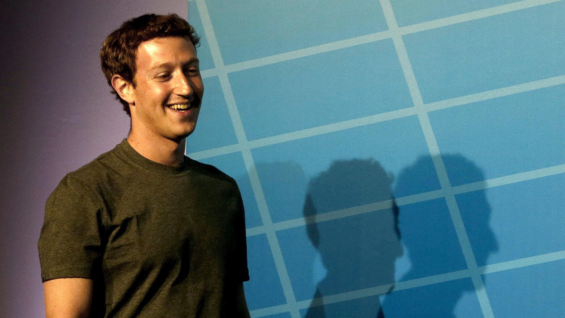 Facebook-Gründer Mark Zuckerberg beim Mobile World Congress in Barcelona 2014 Facebook-Gründer Mark Zuckerberg beim Mobile World Congress in Barcelona 2014