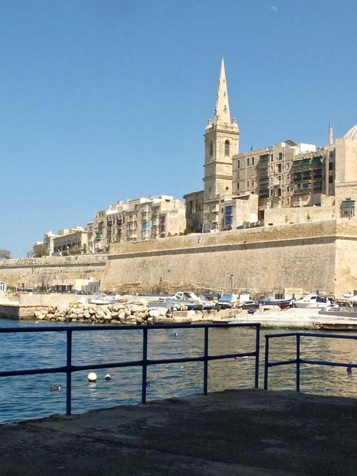 Fähranleger Bucht von Marsamxett, Nordseite von Valletta