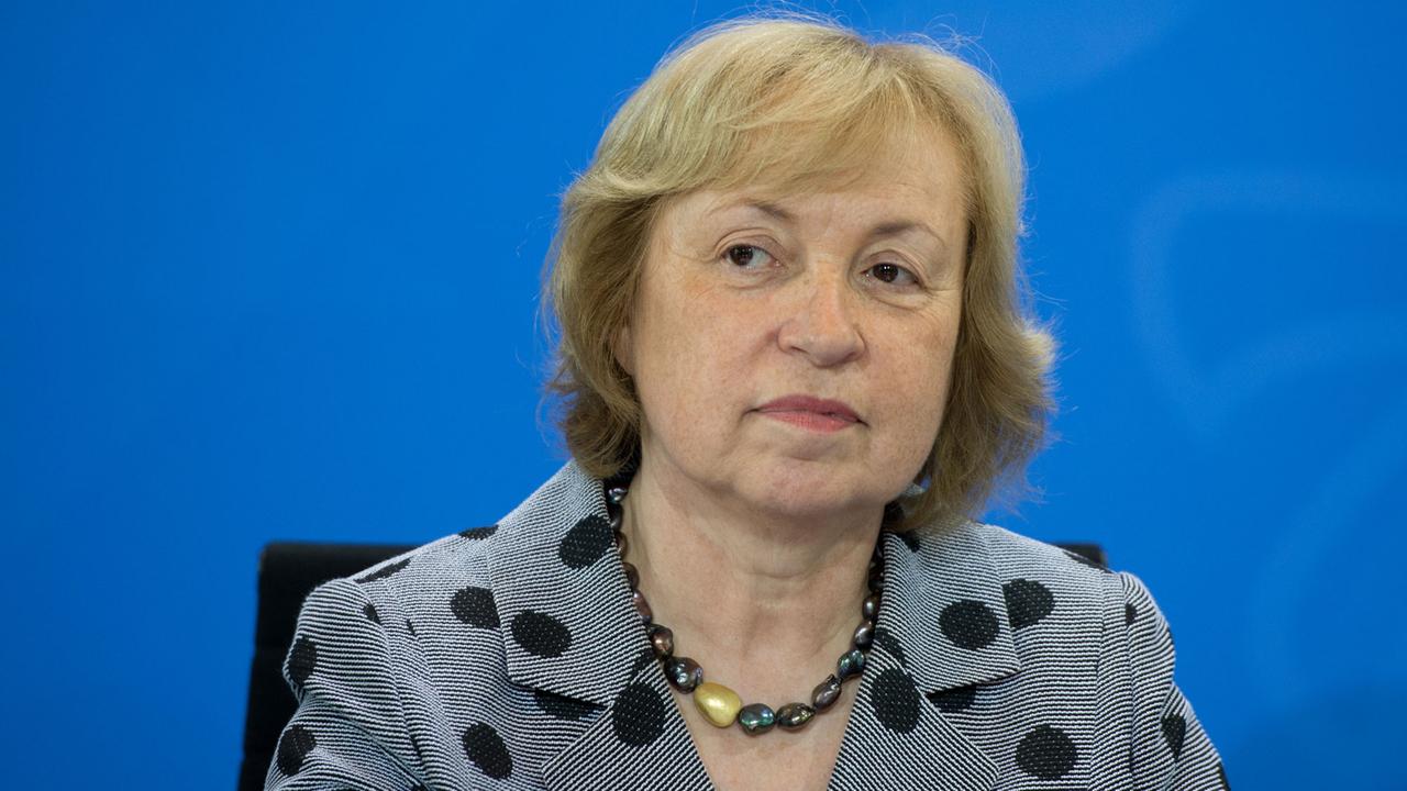 Staatsministerin im Auswärtigen Amt für Auswärtige Kulturpolitik, Maria Böhmer, im Porträt. Staatsministerin im Auswärtigen Amt für Auswärtige Kulturpolitik, Maria Böhmer, im Porträt.