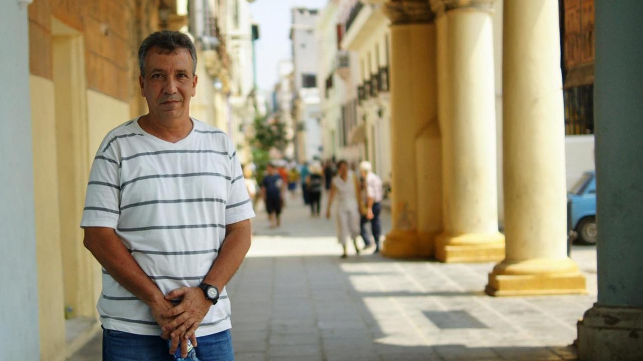 José Ramón Rosete leitet die Abteilung Sanierung und Restaurierung beim Stadthistoriker von Havanna José Ramón Rosete leitet die Abteilung Sanierung und Restaurierung beim Stadthistoriker von Havanna