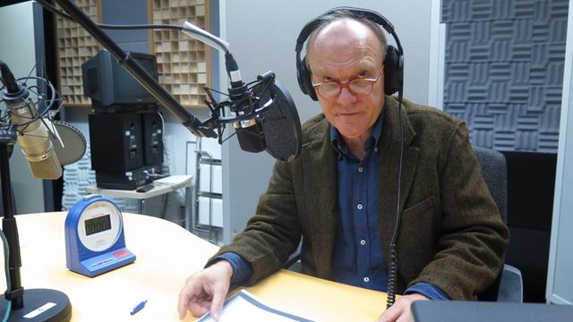 Der österreichische Autor Michael Köhlmeier im DLF-Studio.