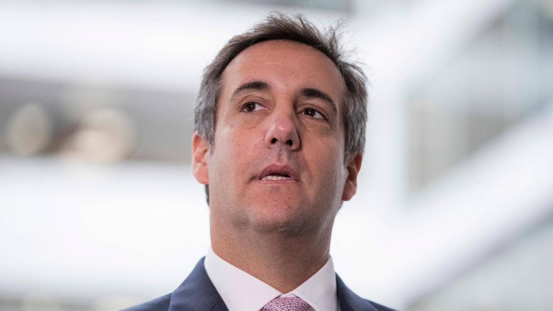 Der Anwalt Michael Cohen vertritt US-Präsident Trump Der Anwalt Michael Cohen vertritt US-Präsident Trump