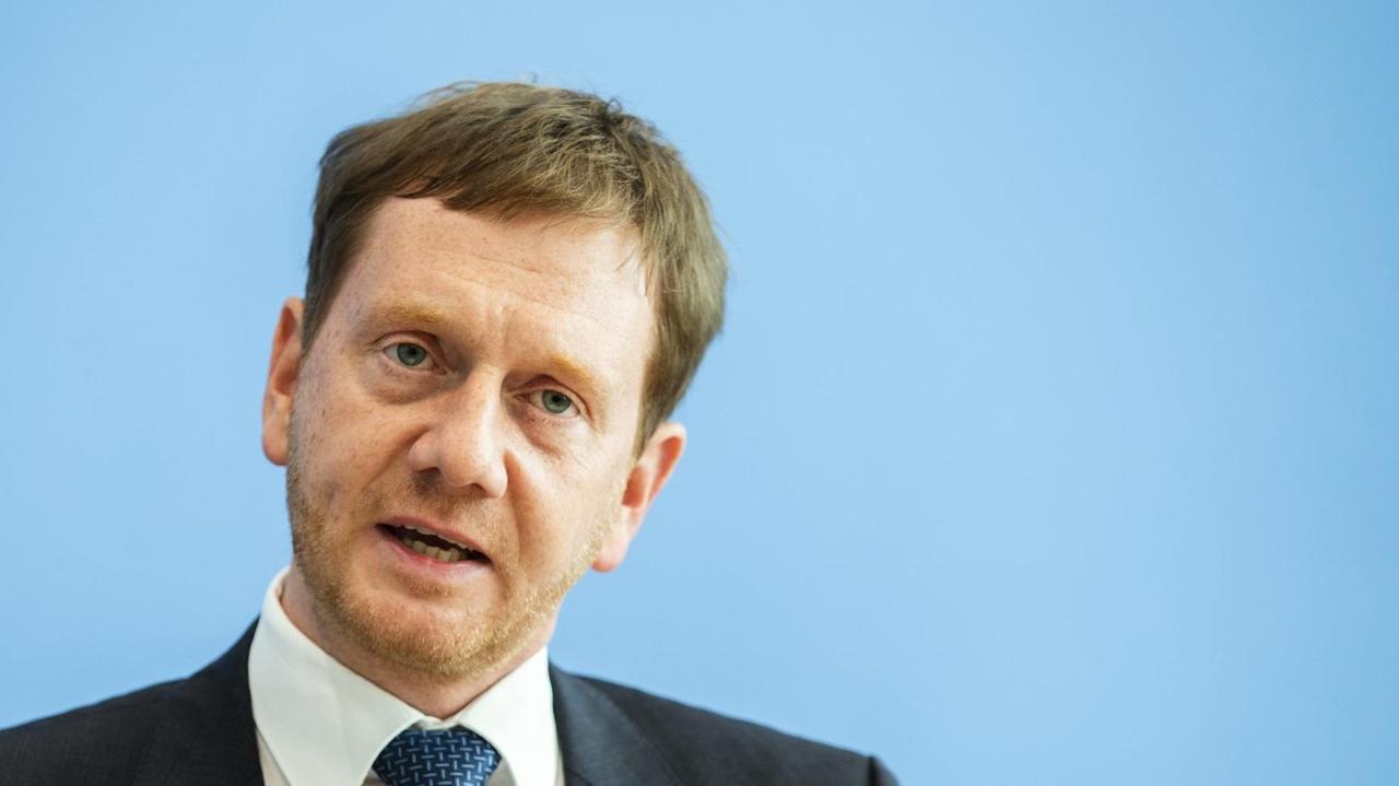 Sachsens Ministerpräsident Michael Kretschmer (CDU) Sachsens Ministerpräsident Michael Kretschmer (CDU)