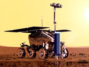 Foto vom "ExoMars"-Lander Foto vom "ExoMars"-Lander