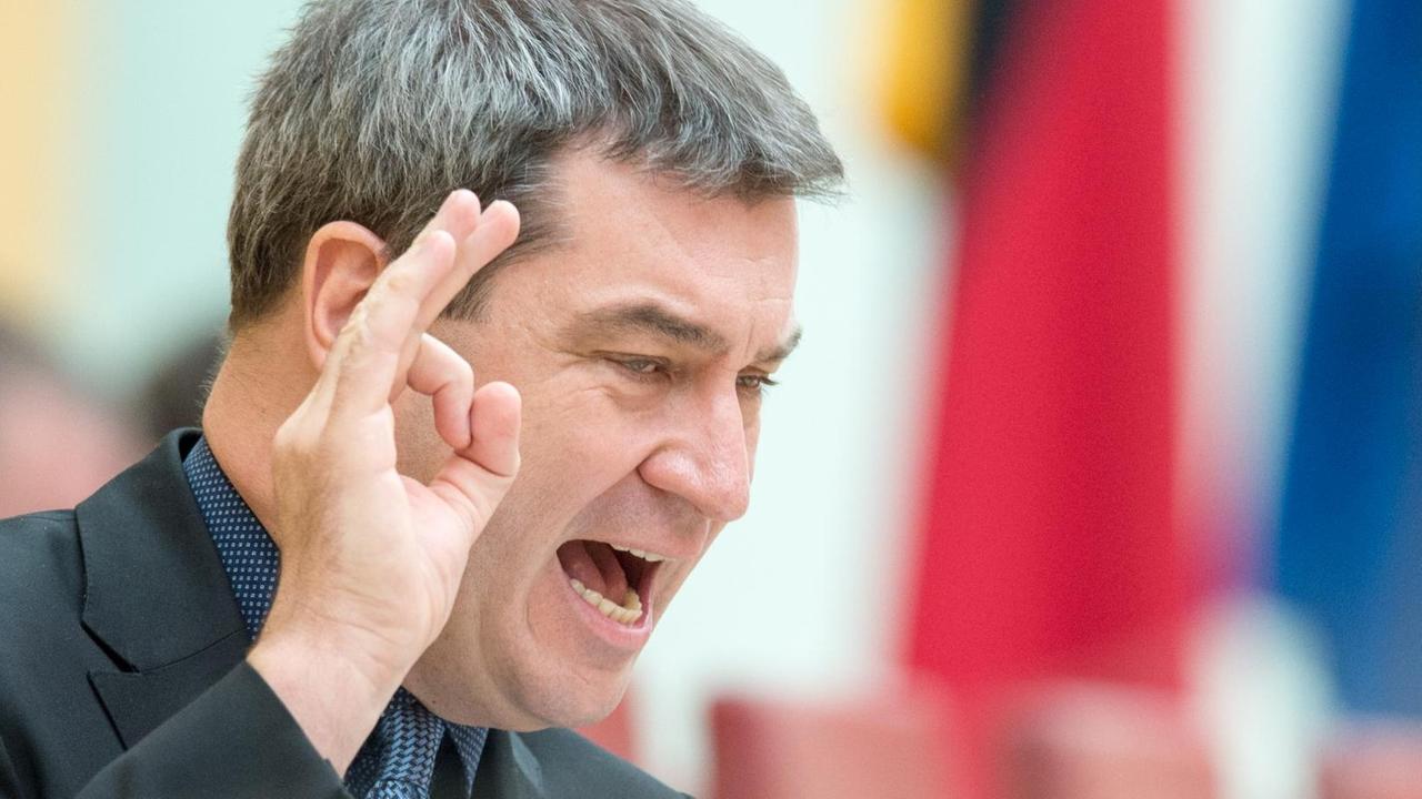 Markus Söder von der CSU Markus Söder von der CSU