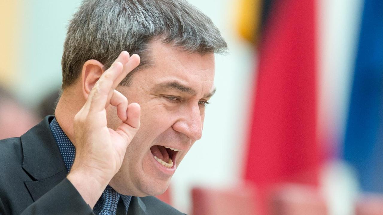 Markus Söder von der CSU Markus Söder von der CSU