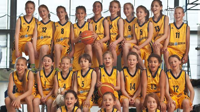 Basketball ist populär in Berlin - auch bei den Mädchen