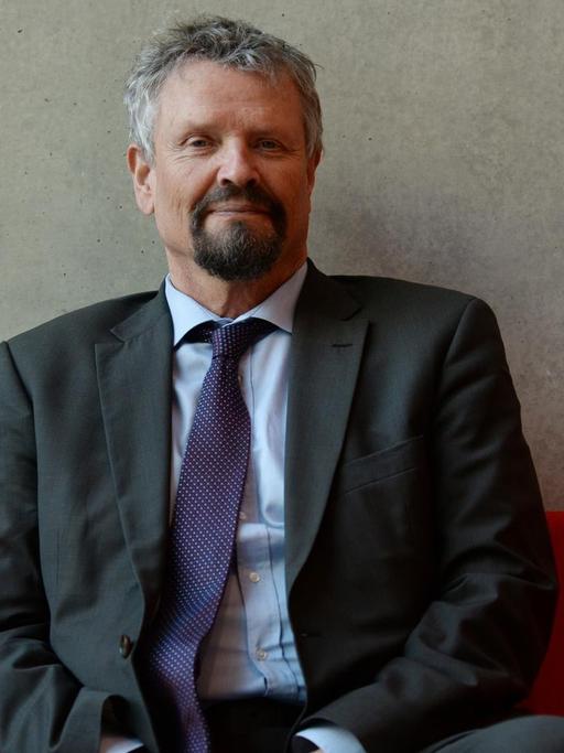 Der Russlandbeauftragte der Bundesregierung, Gernot Erler (SPD), aufgenommen am 14.03.2015 in Singen.