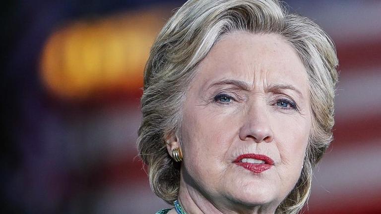 Hillary Clinton, Präsidentschaftskandidatin der US-Demokraten (31.10.2016). Hillary Clinton, Präsidentschaftskandidatin der US-Demokraten (31.10.2016).
