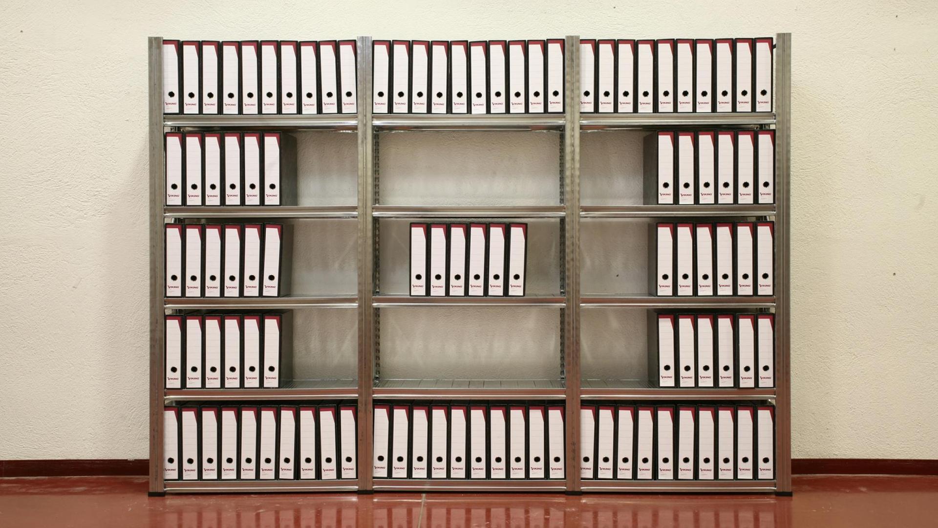 Ignacio Uriarte: Archivadores en archivo, 2007 Ignacio Uriarte: Archivadores en archivo, 2007