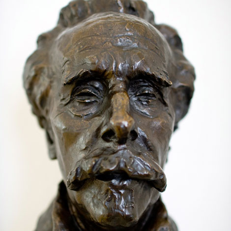 Büste von Karl May im Karl May Museum in Radebeul Büste von Karl May im Karl May Museum in Radebeul