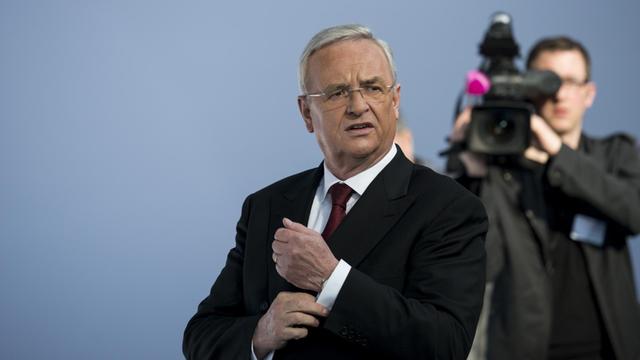 Der ehemalige Vorstandsvorsitzende von Volkswagen, Martin Winterkorn, auf einem Foto aus dem Jahr 2014.