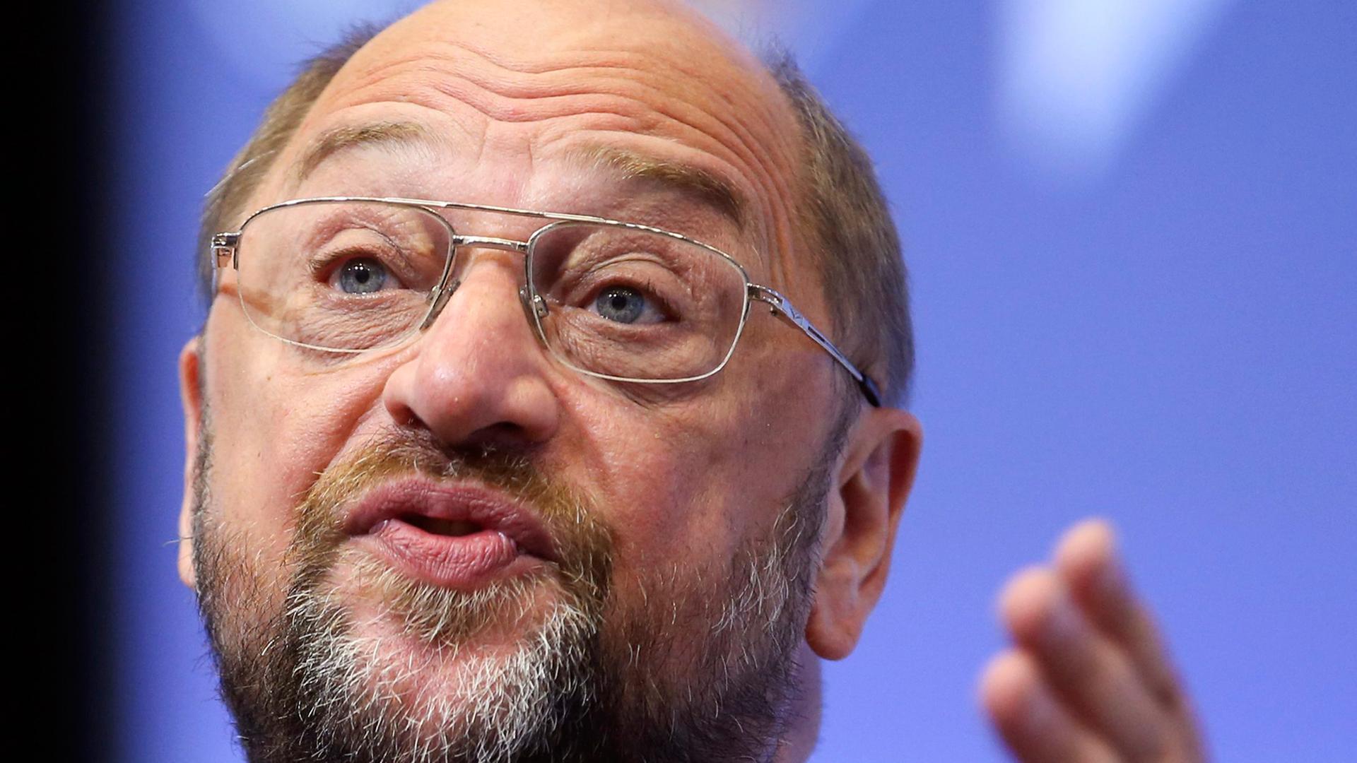Martin Schulz (SPD), der Präsident des Europäischen Parlaments