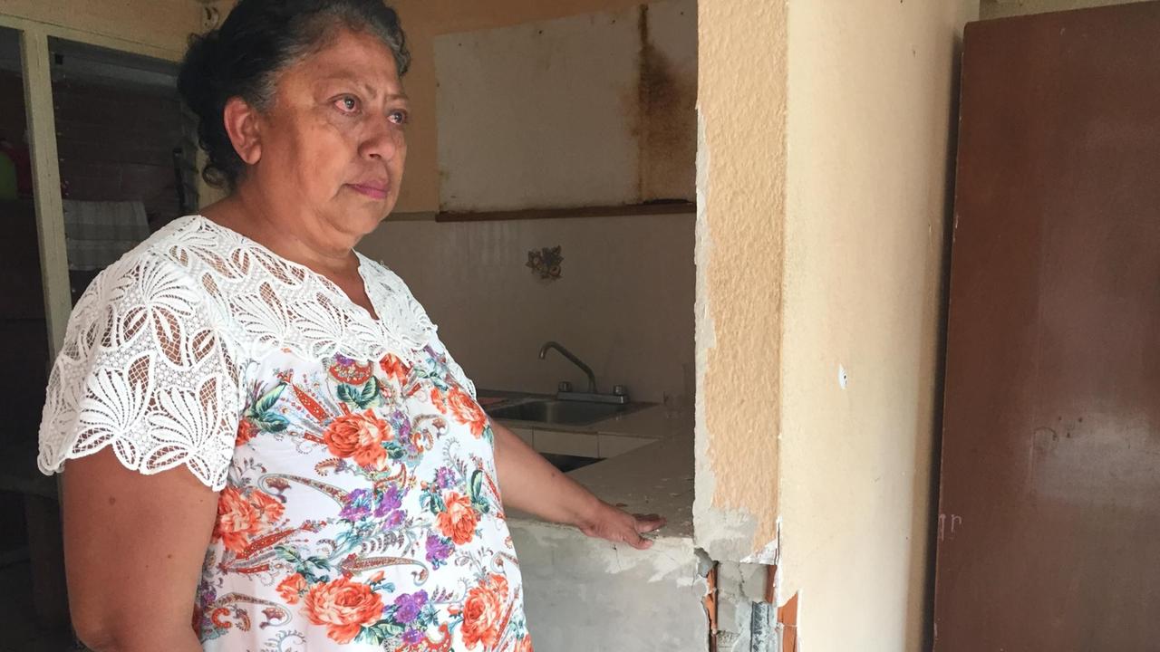 Sara Barragán hat ihre Wohnung verloren. Sara Barragán hat ihre Wohnung verloren.
