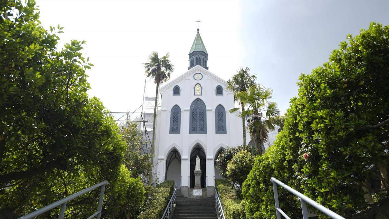 Die Oura-Kirche in Nagasaki ist die älteste Kirche Japans