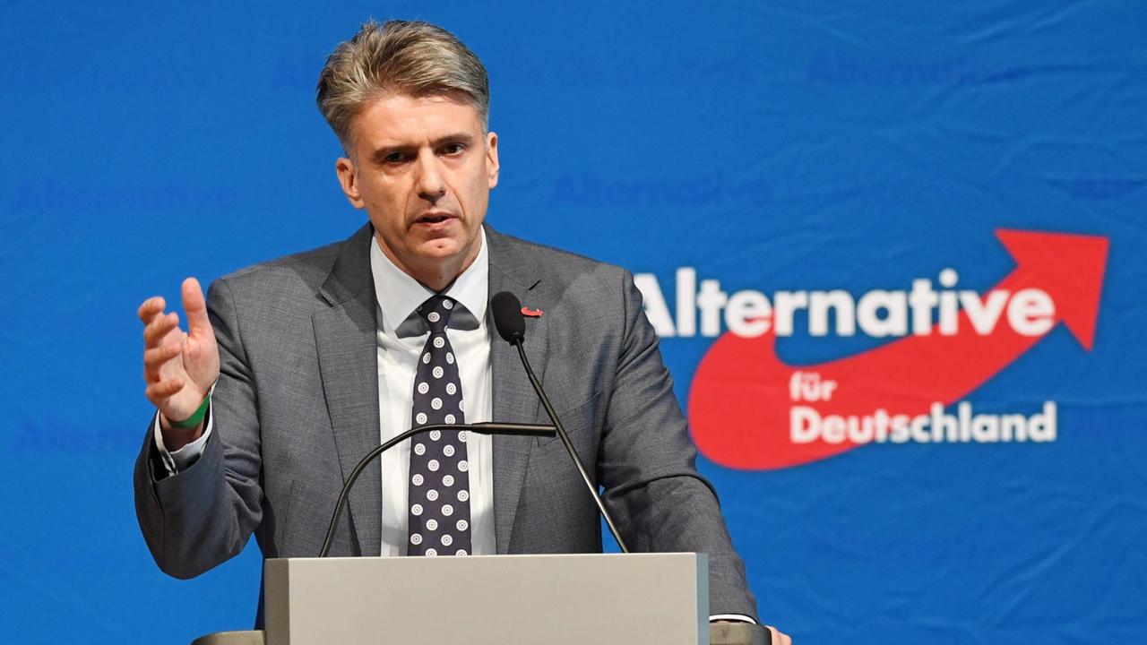 Der AfD-Bundestagsabgeordnete Marc Jongen Der AfD-Bundestagsabgeordnete Marc Jongen