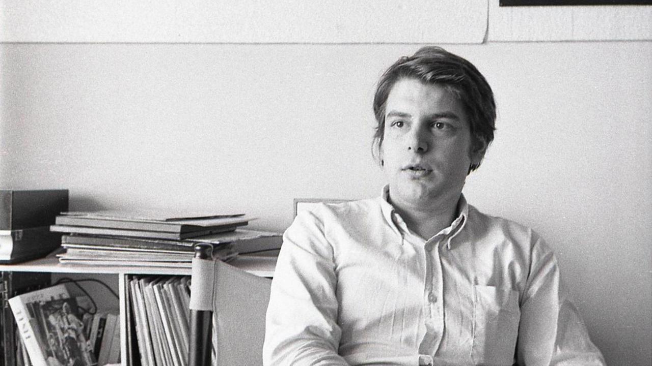 Der Komponist Georges Aperghis 1976 in Paris Der Komponist Georges Aperghis 1976 in Paris