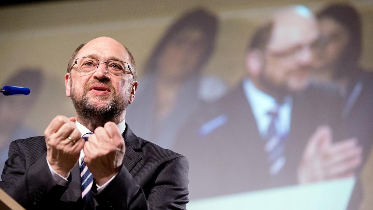 SPD-Kanzlerkandidat Martin Schulz. SPD-Kanzlerkandidat Martin Schulz.
