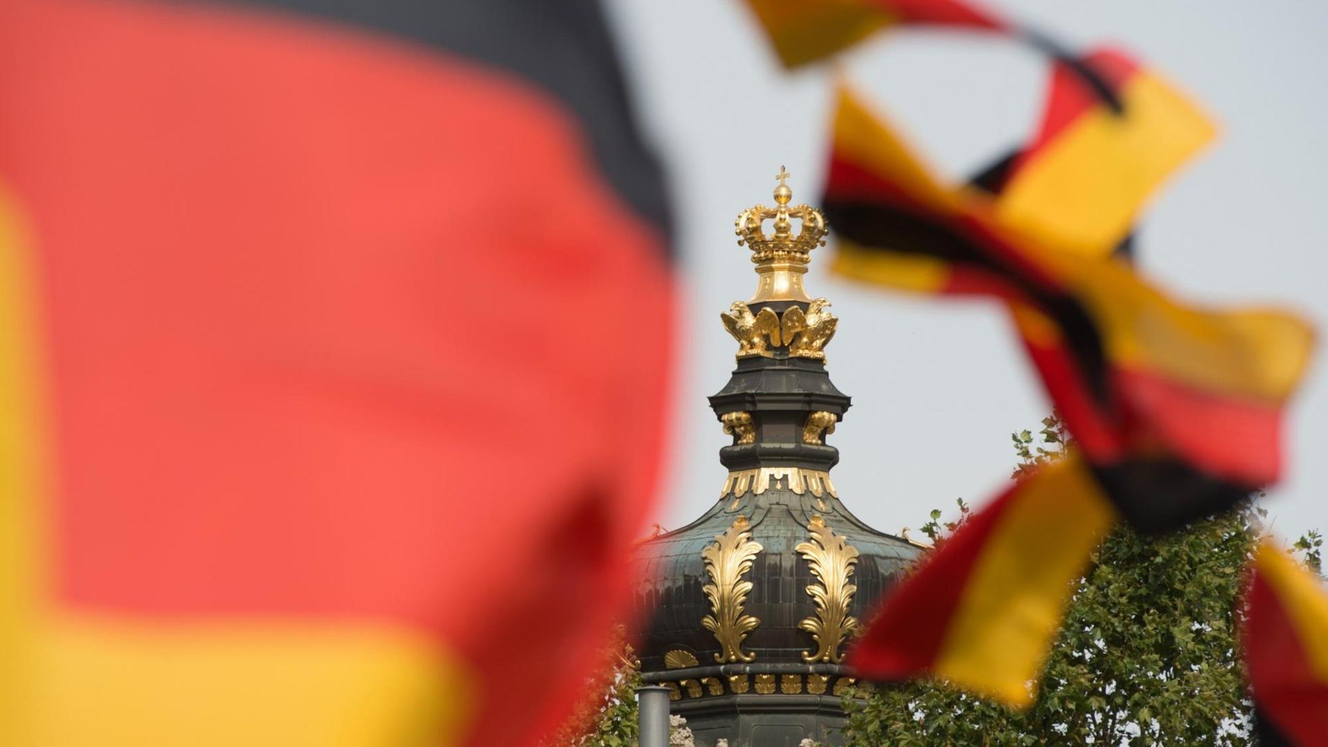 Deutschlandfahnen Deutschlandfahnen