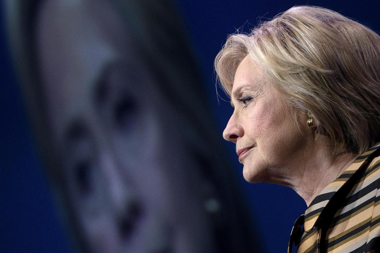 Die demokratische US-Präsidentschaftskandidatin Hillary Clinton. Die demokratische US-Präsidentschaftskandidatin Hillary Clinton.
