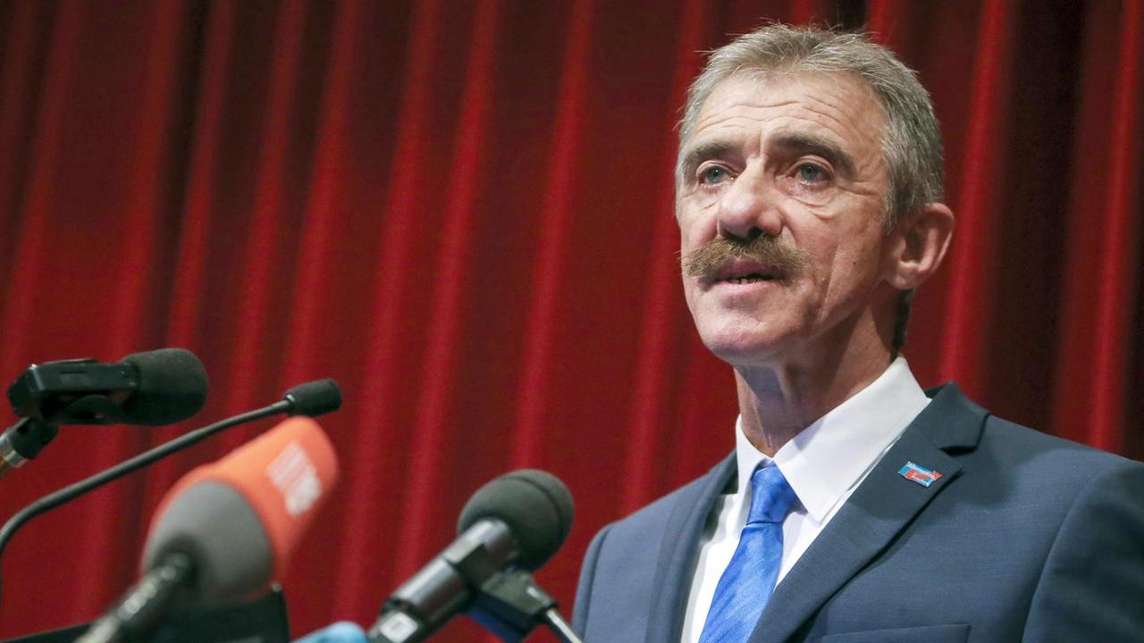Der Landesvorsitzende der Alternative für Deutschland (AfD) in Rheinland-Pfalz, Uwe Junge. Der Landesvorsitzende der Alternative für Deutschland (AfD) in Rheinland-Pfalz, Uwe Junge.