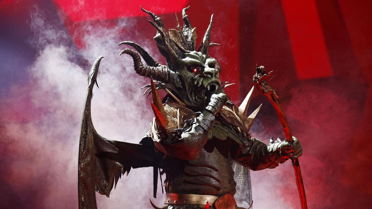 Der Drache in der 1. Live Show der 2. Staffel Der Drache in der 1. Live Show der 2. Staffel